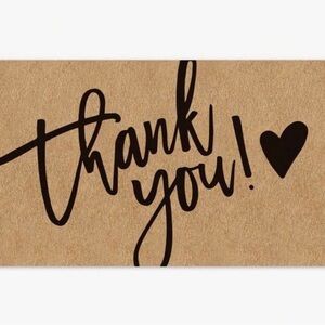 50 Thank You Cards
